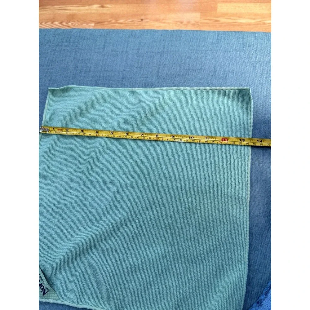 N.O.R.W.E.X. Dusting Mitt + Enviro Teal Blue Set Microfiber -new